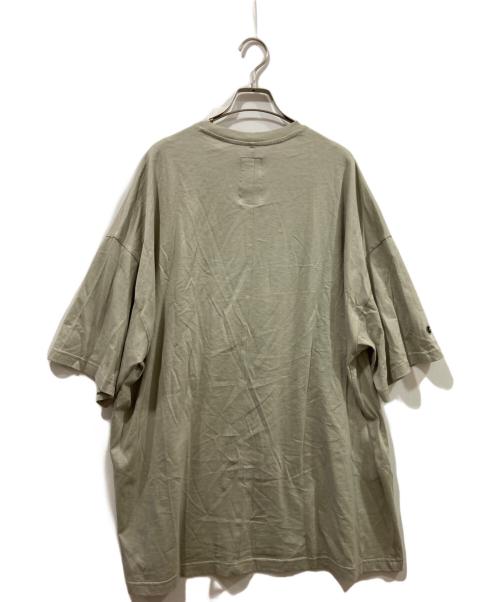 RICK OWENS（リックオウエンス）RICK OWENS (リックオウエンス) Champion (チャンピオン) Tommy T ベージュ サイズ:Ｓの古着・服飾アイテム