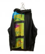 DRIES VAN NOTEN×LENLYEドリスヴァンノッテン×）の古着「サーモグラフィープルオーバー」｜ブラック