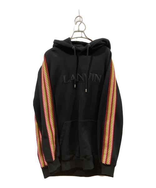LANVIN（ランバン）LANVIN (ライバン) SIDE CURB OVERSIZED HOODIE, DRAGON ブラック サイズ:表記無しの古着・服飾アイテム