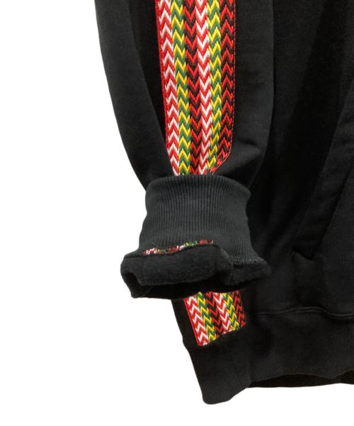 LANVIN（ランバン）LANVIN (ライバン) SIDE CURB OVERSIZED HOODIE, DRAGON ブラック サイズ:表記無しの古着・服飾アイテム