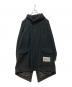RICK OWENS（リックオウエンス）の古着「LEGASPI HOODED SLAB COAT」｜ブラック