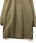 中古・古着 OFFWHITE (オフホワイト) ステンカラーコート グリーン サイズ:Ｌ：20000円