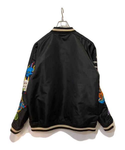 MAYO（メイヨー）MAYO (メイヨー) スカジャン ブラック サイズ:XLの古着・服飾アイテム