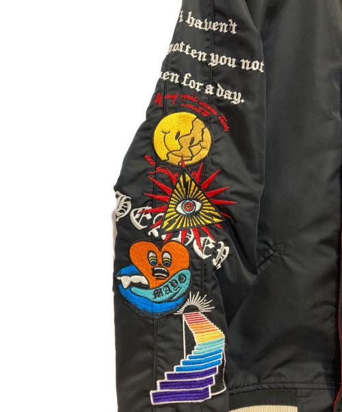 MAYO（メイヨー）MAYO (メイヨー) スカジャン ブラック サイズ:XLの古着・服飾アイテム