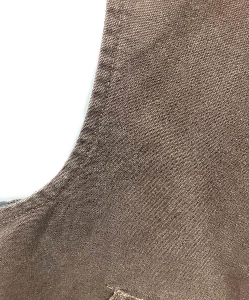 CarHartt（カーハート）CarHartt (カーハート) ダックベスト ブラウン サイズ:Lの古着・服飾アイテム