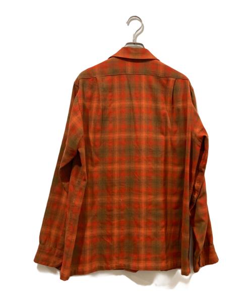 PENDLETON（ペンドルトン）PENDLETON (ペンドルトン) オンブレチェックシャツ レッド サイズ:Mの古着・服飾アイテム