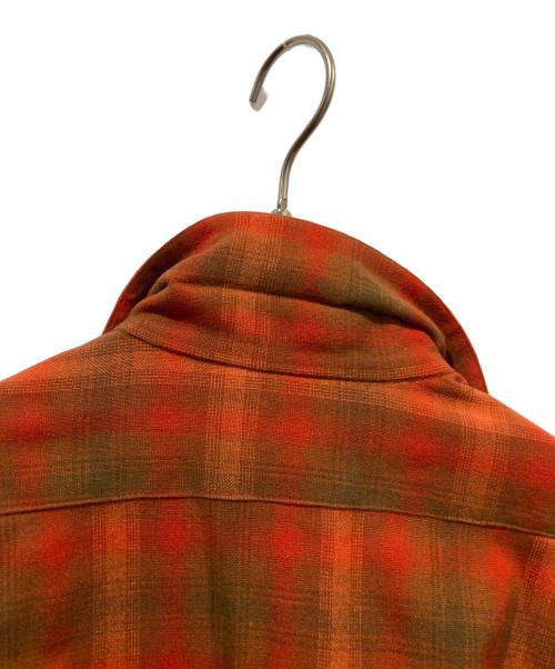 PENDLETON（ペンドルトン）PENDLETON (ペンドルトン) オンブレチェックシャツ レッド サイズ:Mの古着・服飾アイテム