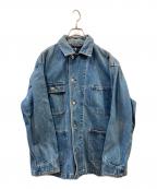 RALPH LAURENラルフローレン）の古着「デニムカバーオール」｜ブルー