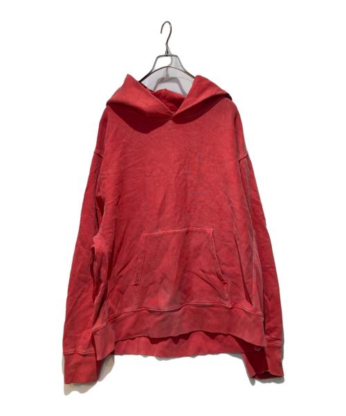 season3（シーズンスリー）season3 (シーズンスリー) プルオーバーパーカー レッド サイズ:Ｌの古着・服飾アイテム