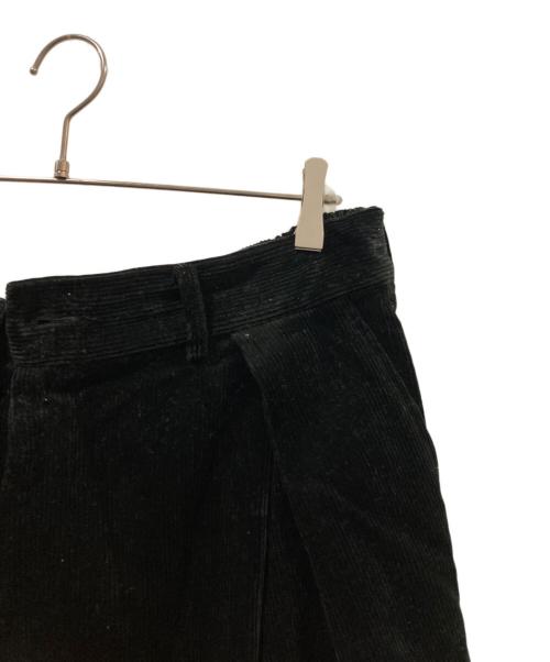 is-ness（イズネス）is-ness (イズネス) コーデュロイパンツ ブラック サイズ:Lの古着・服飾アイテム