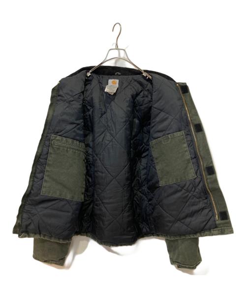CarHartt（カーハート）CarHartt (カーハート) トラディショナルジャケット グリーン×ブラック サイズ:表記不明の古着・服飾アイテム