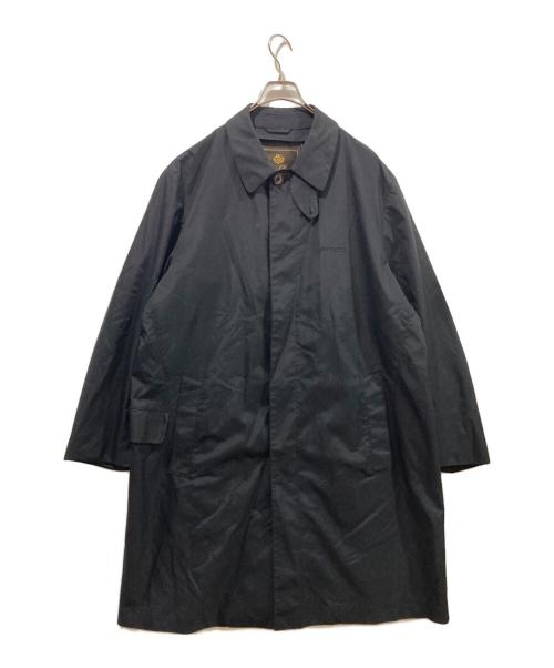 NETJETS（ネットジェッツ）NETJETS (ネットジェッツ) ステンカラーコート ブラック サイズ:XLの古着・服飾アイテム