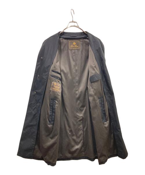 NETJETS（ネットジェッツ）NETJETS (ネットジェッツ) ステンカラーコート ブラック サイズ:XLの古着・服飾アイテム