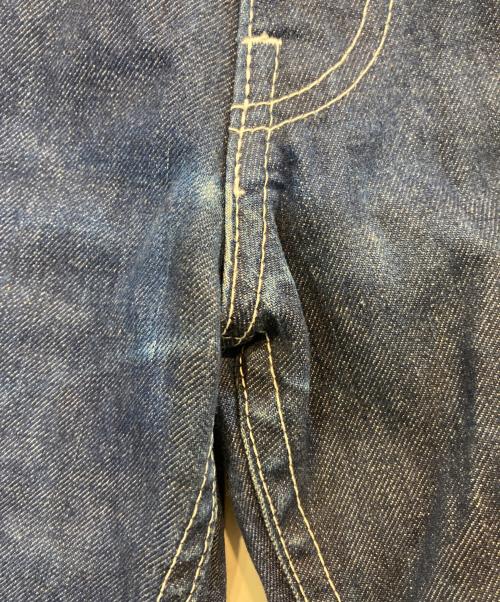 COMME des GARCONS HOMME（コムデギャルソン オム）COMME des GARCONS HOMME (コムデギャルソン オム) ナイロン切替デニムベイカーパンツ インディゴ サイズ:XSの古着・服飾アイテム