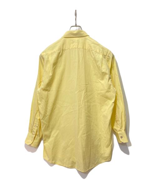 HERMES（エルメス）HERMES (エルメス) コットンオックスフォードシャツ イエロー サイズ:15 3/4の古着・服飾アイテム