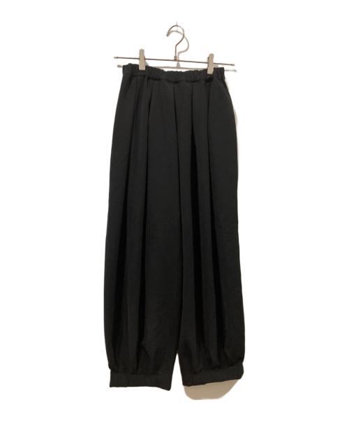 HeRIN.CYE（ヘリンドットサイ）HeRIN.CYE (ヘリンドットサイ) スラックス ブラック サイズ:Freeの古着・服飾アイテム