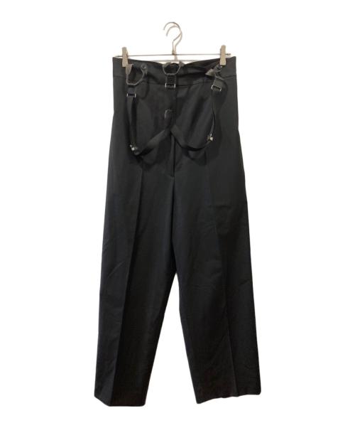 H BEAUTY&YOUTH（エイチ ビューティー&ユース）H BEAUTY&YOUTH (エイチ ビューティー&ユース) スラックス ブラック サイズ:Sの古着・服飾アイテム