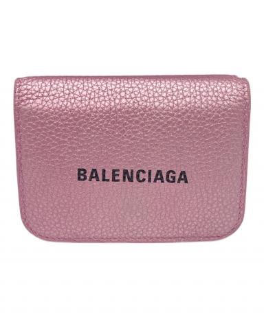 中古・古着通販】BALENCIAGA (バレンシアガ) 3つ折り財布 ピンク