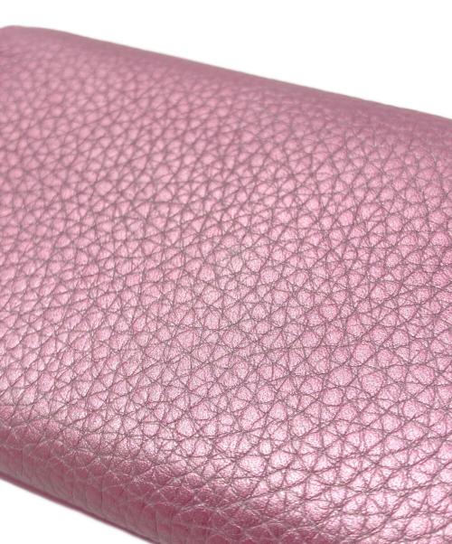 BALENCIAGA（バレンシアガ）BALENCIAGA (バレンシアガ) 3つ折り財布 ピンクの古着・服飾アイテム