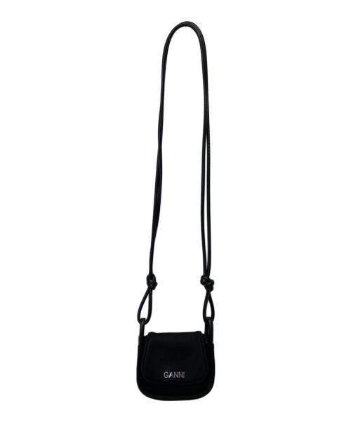 GANNI（ガニー）Ganni (ガニー) Knot Mini Flap Over ブラックの古着・服飾アイテム