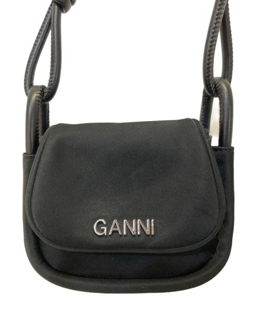 GANNI（ガニー）Ganni (ガニー) Knot Mini Flap Over ブラックの古着・服飾アイテム