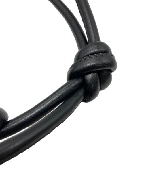 GANNI（ガニー）Ganni (ガニー) Knot Mini Flap Over ブラックの古着・服飾アイテム