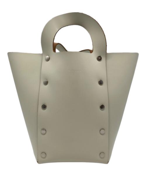 HENDER SCHEME（エンダースキーマ）Hender Scheme (エンダースキーマ) ハンドバッグ ベージュの古着・服飾アイテム