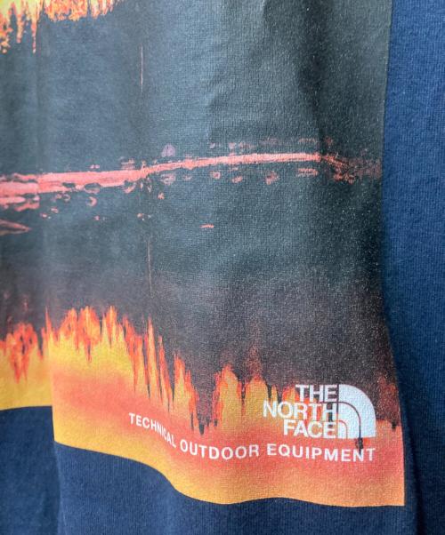 THE NORTH FACE（ザ ノース フェイス）THE NORTH FACE (ザ ノース フェイス) プリントTシャツ ネイビー サイズ:Ｌの古着・服飾アイテム