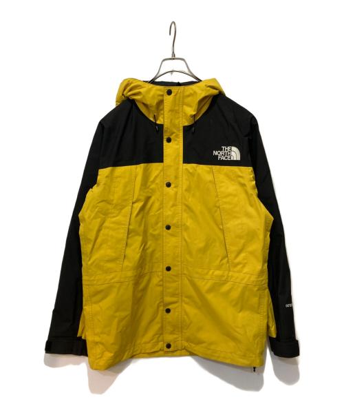 THE NORTH FACE（ザ ノース フェイス）THE NORTH FACE (ザ ノース フェイス) Mountain Light Jacket イエロー×ブラック サイズ:Ｌの古着・服飾アイテム