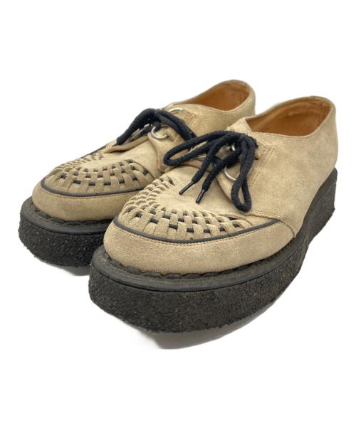 GEORGE COX（ジョージコックス）GEORGE COX (ジョージコックス) SKIPTON ラバーソールレザーシューズ ベージュ サイズ:7の古着・服飾アイテム