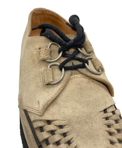 GEORGE COX（ジョージコックス）GEORGE COX (ジョージコックス) SKIPTON ラバーソールレザーシューズ ベージュ サイズ:7の古着・服飾アイテム