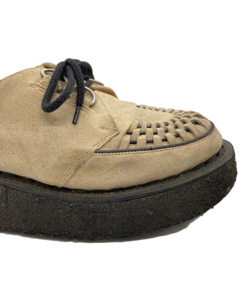 GEORGE COX（ジョージコックス）GEORGE COX (ジョージコックス) SKIPTON ラバーソールレザーシューズ ベージュ サイズ:7の古着・服飾アイテム