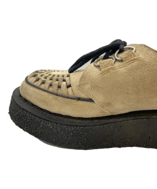 GEORGE COX（ジョージコックス）GEORGE COX (ジョージコックス) SKIPTON ラバーソールレザーシューズ ベージュ サイズ:7の古着・服飾アイテム