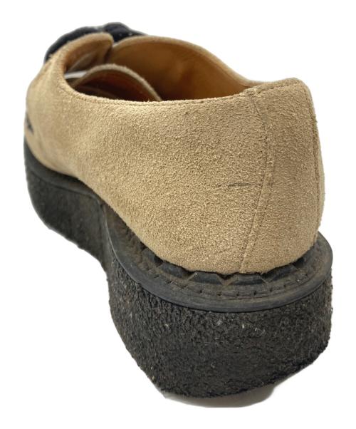 GEORGE COX（ジョージコックス）GEORGE COX (ジョージコックス) SKIPTON ラバーソールレザーシューズ ベージュ サイズ:7の古着・服飾アイテム