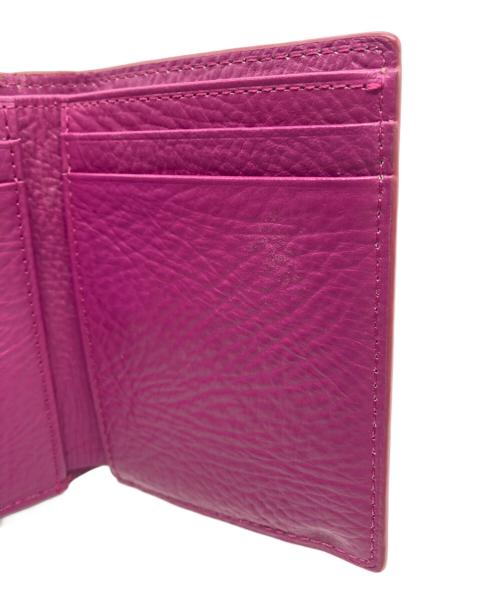 Vivienne Westwood（ヴィヴィアンウエストウッド）Vivienne Westwood (ヴィヴィアンウエストウッド) 3つ折り財布 ピンクの古着・服飾アイテム