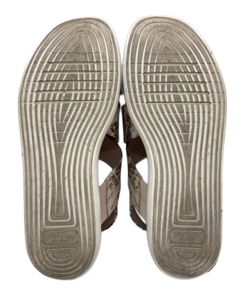 COLE HAAN（コールハーン）COLE HAAN (コールハーン) プラットフォームサンダル ベージュ サイズ:25の古着・服飾アイテム