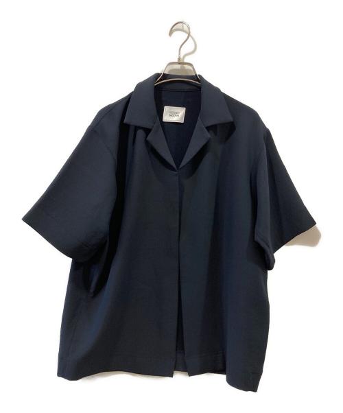 UNITED ARROWS & SONS（ユナイテッドアローズ アンド サンズ）UNITED ARROWS & SONS (ユナイテッドアローズ アンド サンズ) DAISUKE OBANA PE OPEN SHIRT ネイビー サイズ:Ｓ 未使用品の古着・服飾アイテム