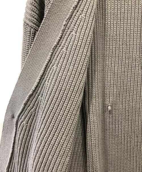 Graphpaper（グラフペーパー）Graphpaper (グラフペーパー) Suvin Loose Rib Cardigan グレー サイズ:1 未使用品の古着・服飾アイテム