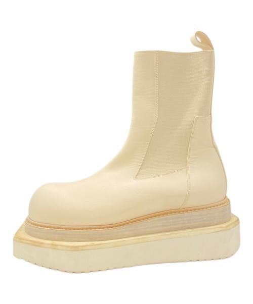 RICK OWENS（リックオウエンス）RICK OWENS (リックオウエンス) beatle turbo cyclops ホワイト サイズ:41の古着・服飾アイテム