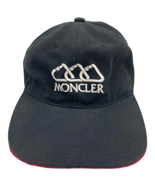 MONCLER（モンクレール）MONCLER (モンクレール) キャップ ブラックの古着・服飾アイテム