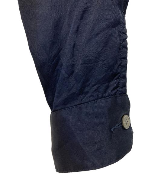 son of the cheese（（サノバチーズ））SON OF THE CHEESE (サノバチーズ) レーヨンジャケット ネイビー サイズ:Sの古着・服飾アイテム