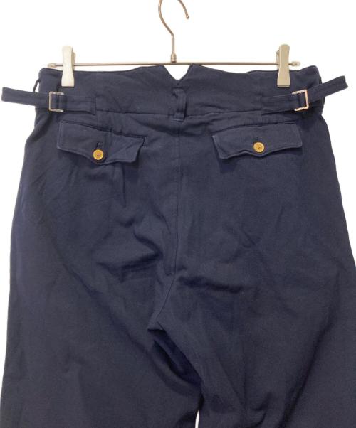 ROBE DE CHAMBRE COMME DES GARCONS（ローブドシャンブル コムデギャルソン）ROBE DE CHAMBRE COMME DES GARCONS (ローブドシャンブル コムデギャルソン) ワイドクロップドパンツ ネイビー サイズ:表記不明の古着・服飾アイテム