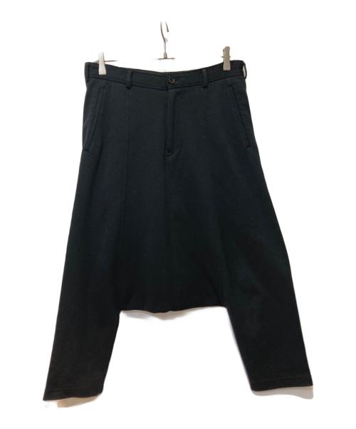 BLACK COMME des GARCONS（ブラックコムデギャルソン）BLACK COMME des GARCONS (ブラックコムデギャルソン) サルエルパンツ ブラック サイズ:Sの古着・服飾アイテム