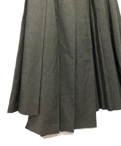 ROBE DE CHAMBRE COMME DES GARCONS（ローブドシャンブル コムデギャルソン）ROBE DE CHAMBRE COMME DES GARCONS (ローブドシャンブル コムデギャルソン) ギャザースカート グレー サイズ:表記不明の古着・服飾アイテム