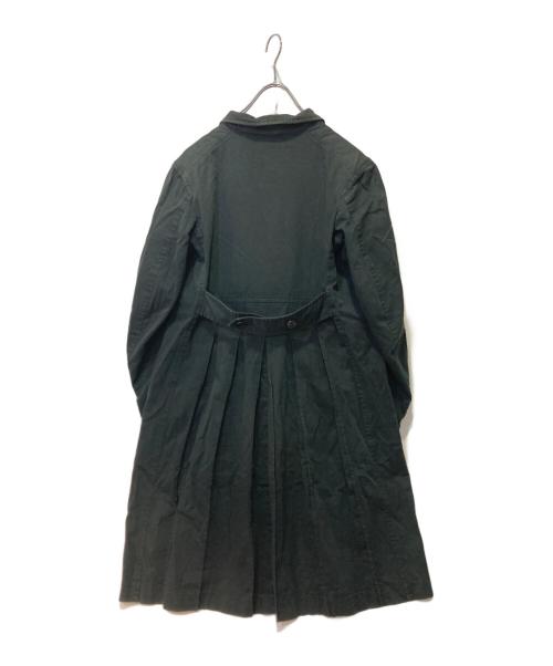 ROBE DE CHAMBRE COMME DES GARCONS（ローブドシャンブル コムデギャルソン）ROBE DE CHAMBRE COMME DES GARCONS (ローブドシャンブル コムデギャルソン) コットン ショップコート ブラック サイズ:Ｍの古着・服飾アイテム