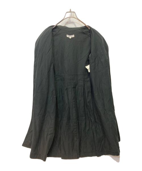 ROBE DE CHAMBRE COMME DES GARCONS（ローブドシャンブル コムデギャルソン）ROBE DE CHAMBRE COMME DES GARCONS (ローブドシャンブル コムデギャルソン) コットン ショップコート ブラック サイズ:Ｍの古着・服飾アイテム
