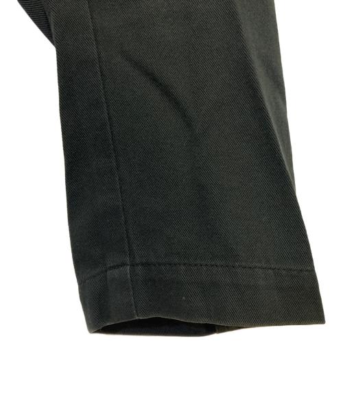 ROBE DE CHAMBRE COMME DES GARCONS（ローブドシャンブル コムデギャルソン）ROBE DE CHAMBRE COMME DES GARCONS (ローブドシャンブル コムデギャルソン) コットン ショップコート ブラック サイズ:Ｍの古着・服飾アイテム