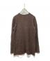 Martin Margiela (マルタン・マルジェラ) Vネックニット ブラウン サイズ:Ｍ：14000円