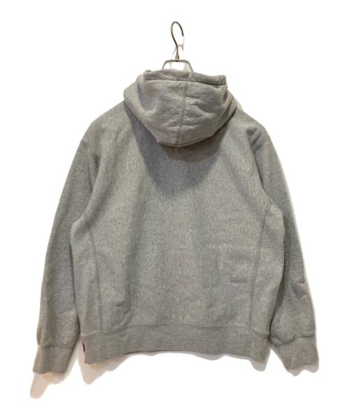 SUPREME（シュプリーム）Supreme (シュプリーム) KAWS (カウズ) chalk box logo hooded グレー サイズ:Sの古着・服飾アイテム
