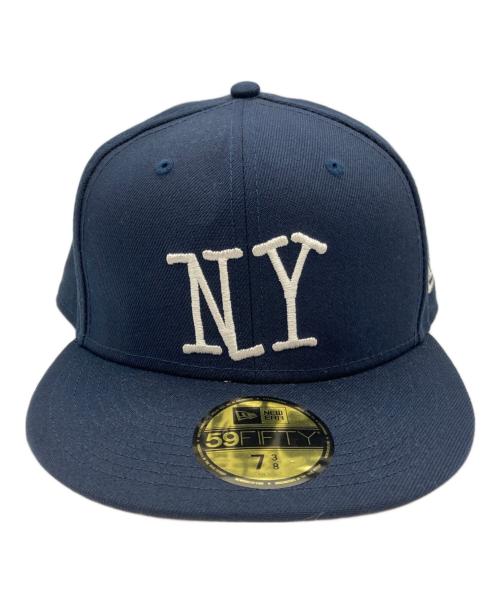 New Era（ニューエラ）New Era (ニューエラ) stussy (ステューシー) Stussy NY NEW ERA CAP ネイビー サイズ:7 3/8の古着・服飾アイテム